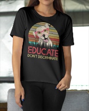 Educate Don't Discriminate Ladies T-Shirt apparel-ladies-t-shirt-lifestyle-front-11