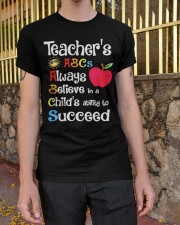 Teacher's ABCs Classic T-Shirt apparel-classic-tshirt-lifestyle-21