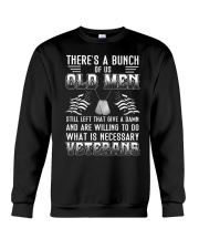 Old Men Veterans Crewneck Sweatshirt tile