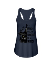 Cat Witch Ladies Flowy Tank tile