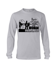 Woman Sewing Long Sleeve Tee tile