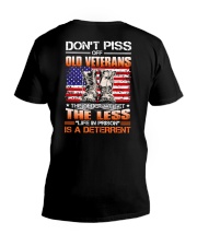 Dont Piss Off Old Veterans V-Neck T-Shirt tile