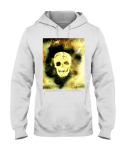 Skull in Neon Yellow Gift Idea Hooded Sweatshirt thumbnail
