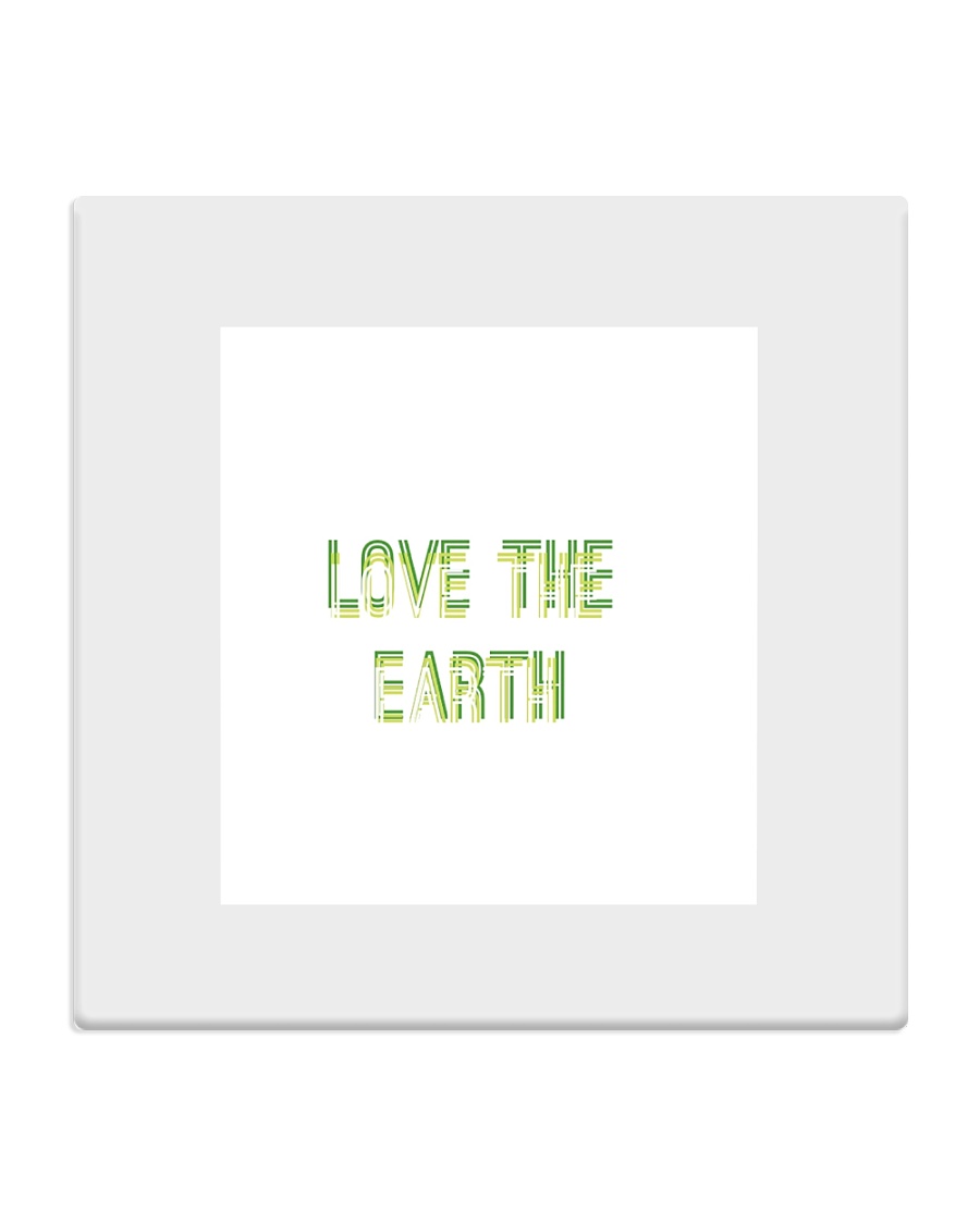 Love the Earth Square Coaster