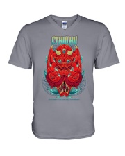 CTHULHU V-Neck T-Shirt tile