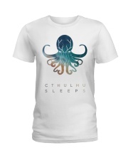 CTHULHU SLEEPS Ladies T-Shirt tile