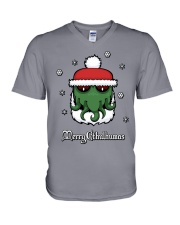 MERRY CTHULHU MAS V-Neck T-Shirt tile