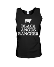 Black Angus Rancher Shirt Cattle Unisex Tank thumbnail