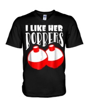 Men's I Like Her Bobbers T-Shirt Funny V-Neck T-Shirt thumbnail