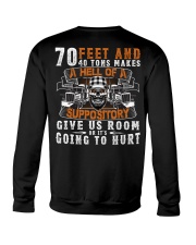 GIVE US ROOM OR IT'S GOING TO HURT Crewneck Sweatshirt thumbnail