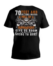 GIVE US ROOM OR IT'S GOING TO HURT V-Neck T-Shirt thumbnail