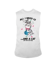 All I Need Is Love And A Cat Sleeveless Tee tile