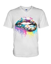 Love Steeles V-Neck T-Shirt tile
