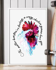 Crazy Chicken Gonna Love You 11x17 Poster lifestyle-poster-4