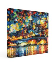 102 SOLD: VALLETTA PAINTING PANORAMIC VIEW 16x16 Gallery Wrapped Canvas Prints thumbnail
