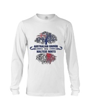89 SOLD - AUSTRALIAN GROWN WITH MALTESE ROOTS Long Sleeve Tee thumbnail