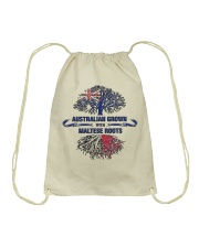 89 SOLD - AUSTRALIAN GROWN WITH MALTESE ROOTS Drawstring Bag thumbnail