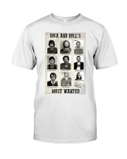 Rock and Roll's Most Wanted - Part I Premium Fit Mens Tee tile