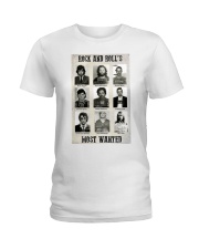 Rock and Roll's Most Wanted - Part I Ladies T-Shirt tile