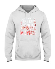 Horror Movies Beer Hooded Sweatshirt tile