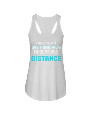 Distance Ladies Flowy Tank tile