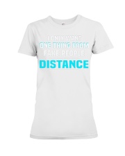Distance Premium Fit Ladies Tee tile