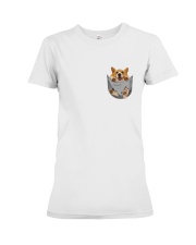 Corgi Lover Premium Fit Ladies Tee tile