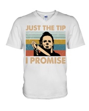 Just The Tip V-Neck T-Shirt tile