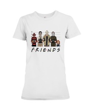 Horror Movies Premium Fit Ladies Tee tile