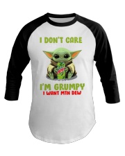 I'M GRUMPY Baseball Tee tile