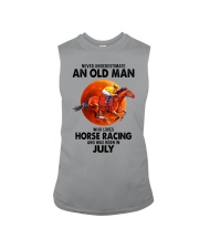 07 horse racing olm Sleeveless Tee tile
