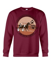 i like dog Harness racing Crewneck Sweatshirt tile