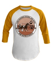 i like dog Harness racing Baseball Tee tile