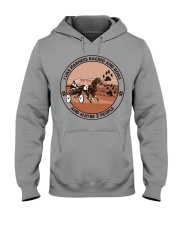 i like dog Harness racing Hooded Sweatshirt front