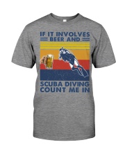 beer-involeves-scuba-diving Premium Fit Mens Tee tile