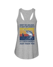 DON'T BE JEALOUS FISHING Ladies Flowy Tank tile