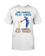 real grandpas play cricket Premium Fit Mens Tee tile