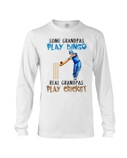 real grandpas play cricket Long Sleeve Tee tile