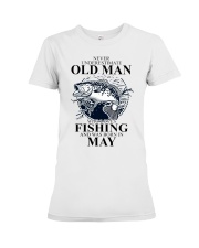 05 fishing olm Premium Fit Ladies Tee tile