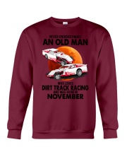dirt track racing olm 11 Crewneck Sweatshirt tile