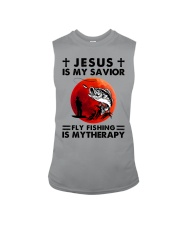 jesus--fly-fishing Sleeveless Tee tile
