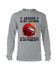 jesus--fly-fishing Long Sleeve Tee tile