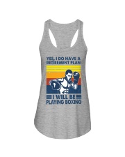 Boxing Retirement Plan Ladies Flowy Tank tile
