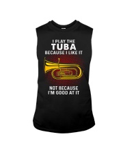 i play the tuba Sleeveless Tee tile