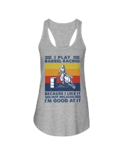 i-play-barrel-racing Ladies Flowy Tank tile