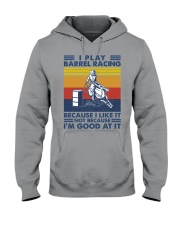 i-play-barrel-racing Hooded Sweatshirt tile