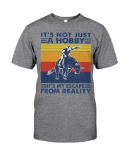 Bull-Riding-just-hobby Classic T-Shirt front