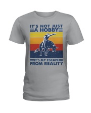 Bull-Riding-just-hobby Ladies T-Shirt tile