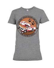 i like dog Dirt track racing Premium Fit Ladies Tee tile