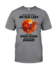 01 horse racing olwm Classic T-Shirt tile